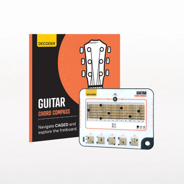 Decoder: Chord Compass for Guitar Noisy Clan Guitar CAGED Tool for mastering guitar chords