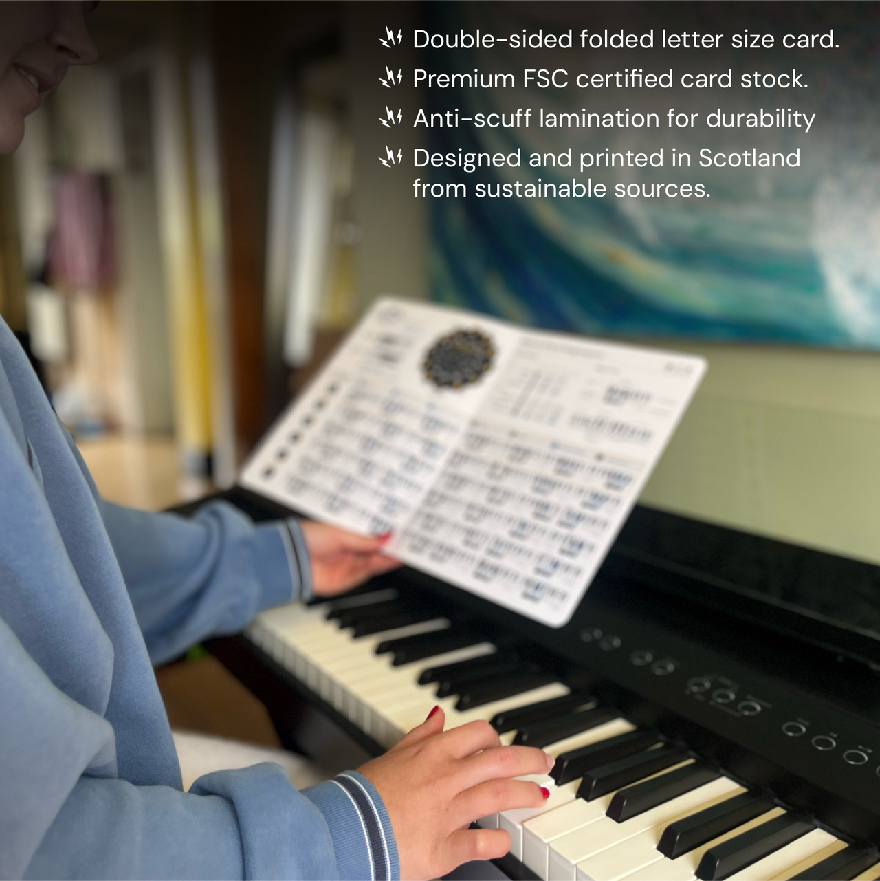 Bundle Cheat Sheets for Piano Chords and Scales Noisy Clan