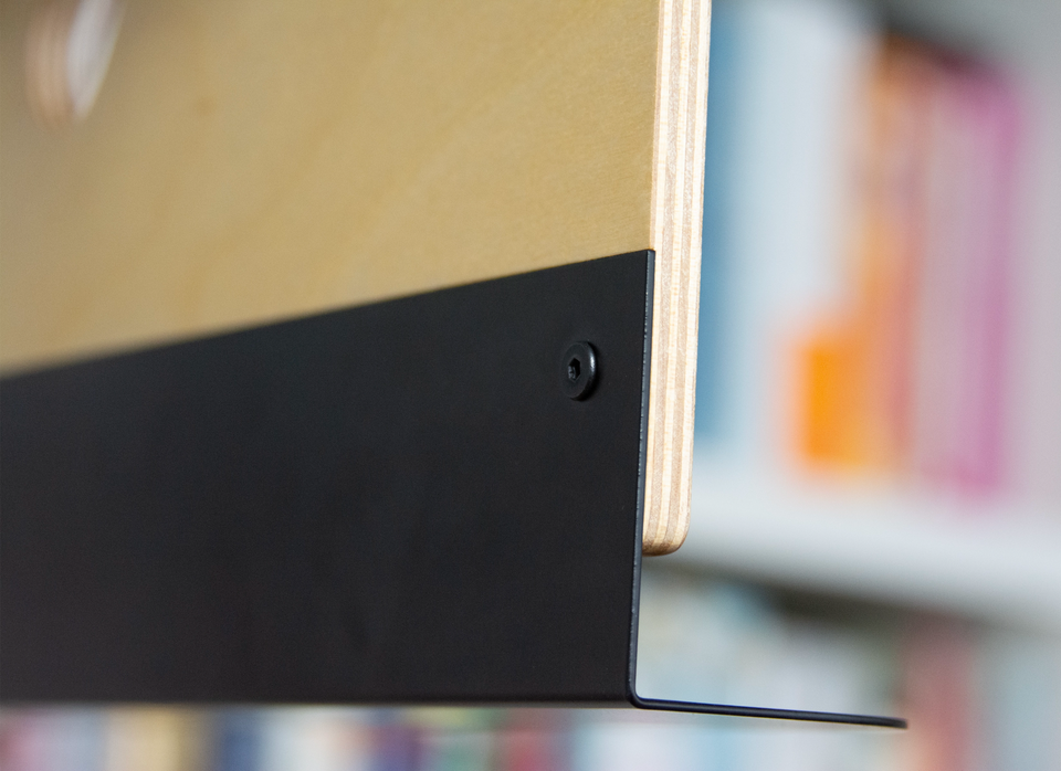 corner of grandstand music stand