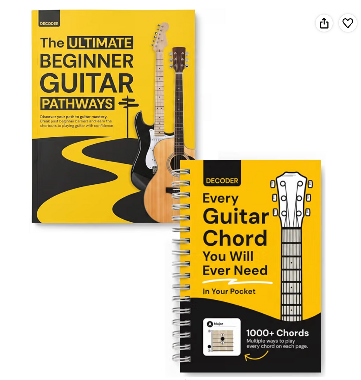 Guitar Book Bundle : Pocket Chords & Pathways