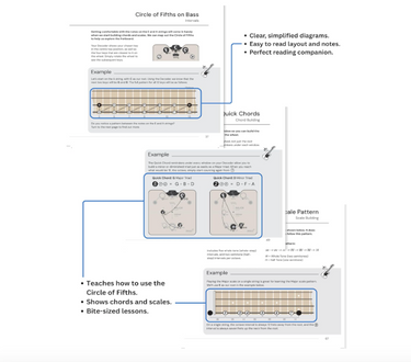 Bass Circle of Fifths Noisy Clan