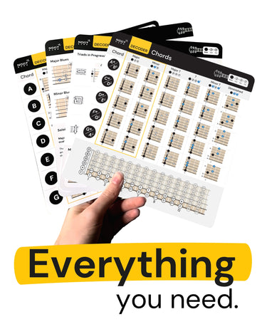 Cheat Sheets for Guitar Noisy Clan