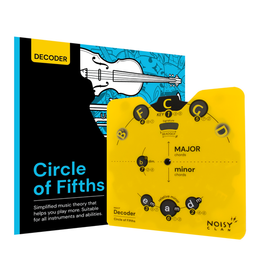 Noisy Decoder: Circle of Fifths with Stand + Book Noisy Clan