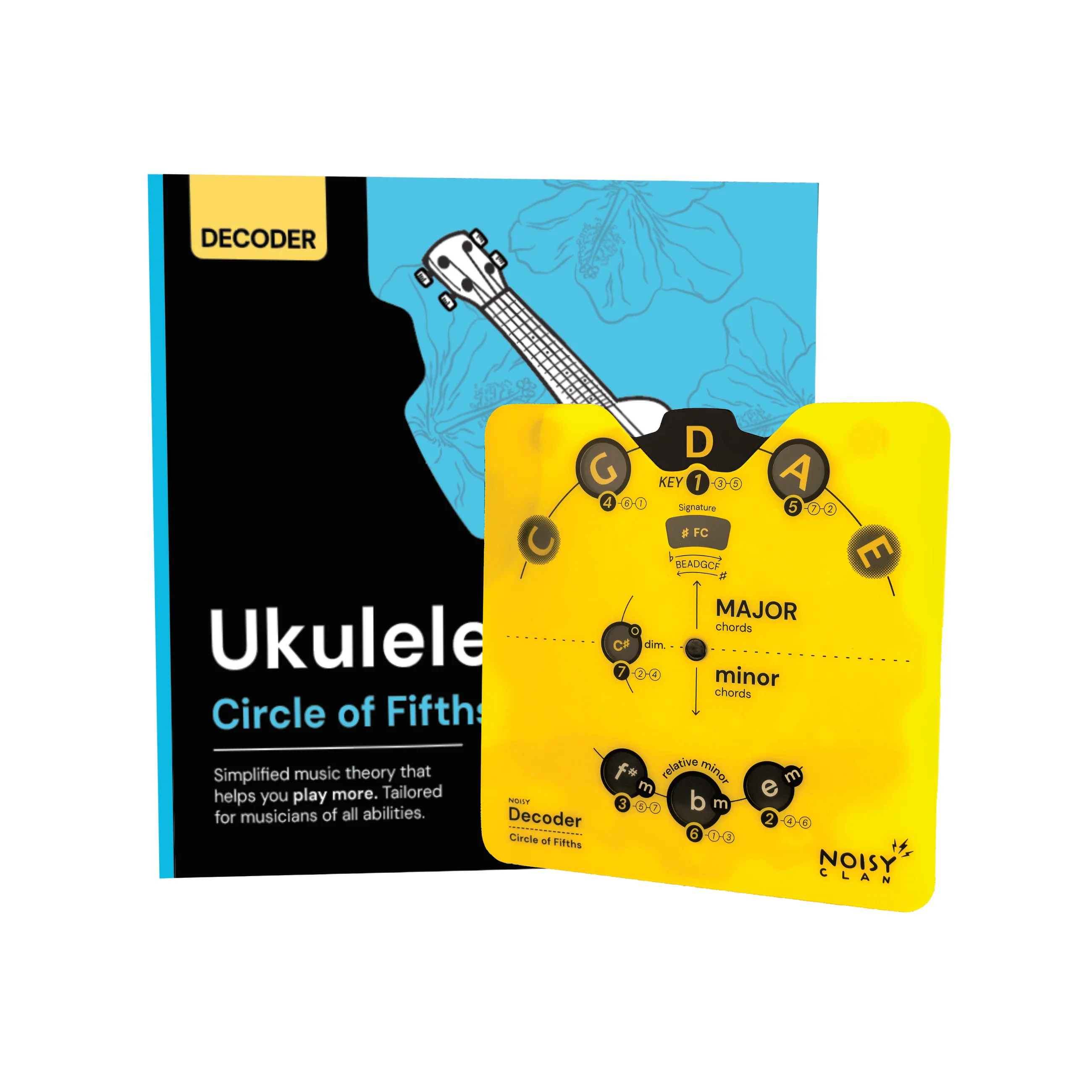 Ukulele Circle of Fifths Noisy Clan