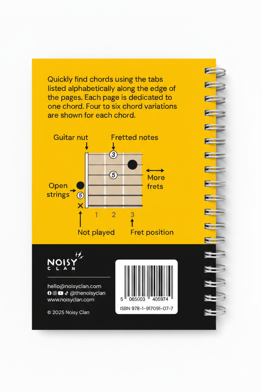 Every Guitar Chord You'll Ever Need Noisy Clan