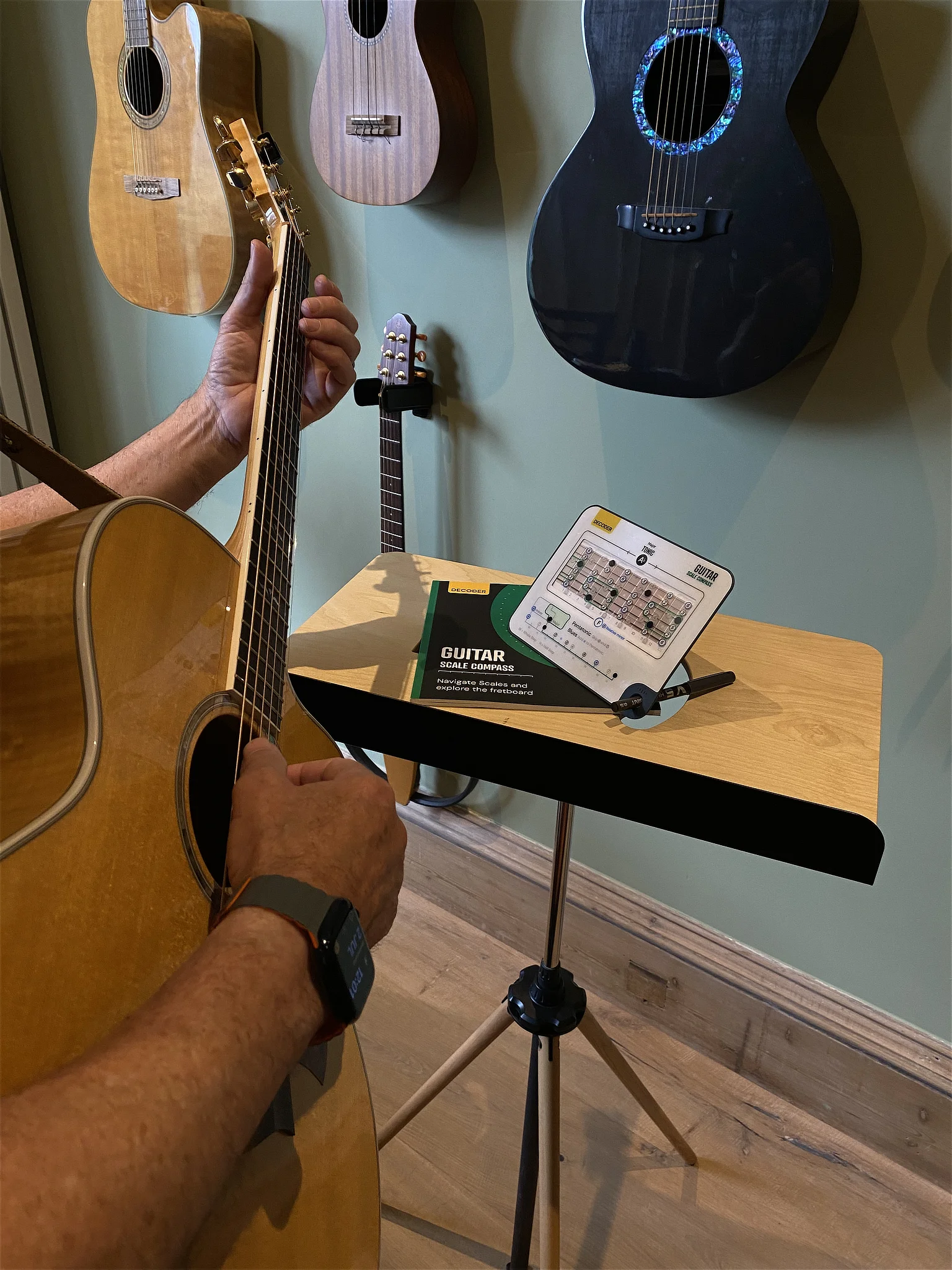 Guitar Scale Compass Noisy Clan
