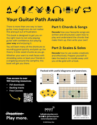 Beginner Guitar Pathways Book Noisy Clan