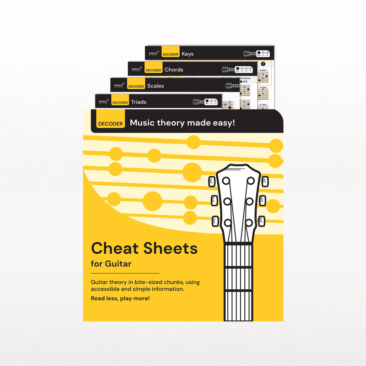 Cheat Sheets for Guitar Noisy Clan