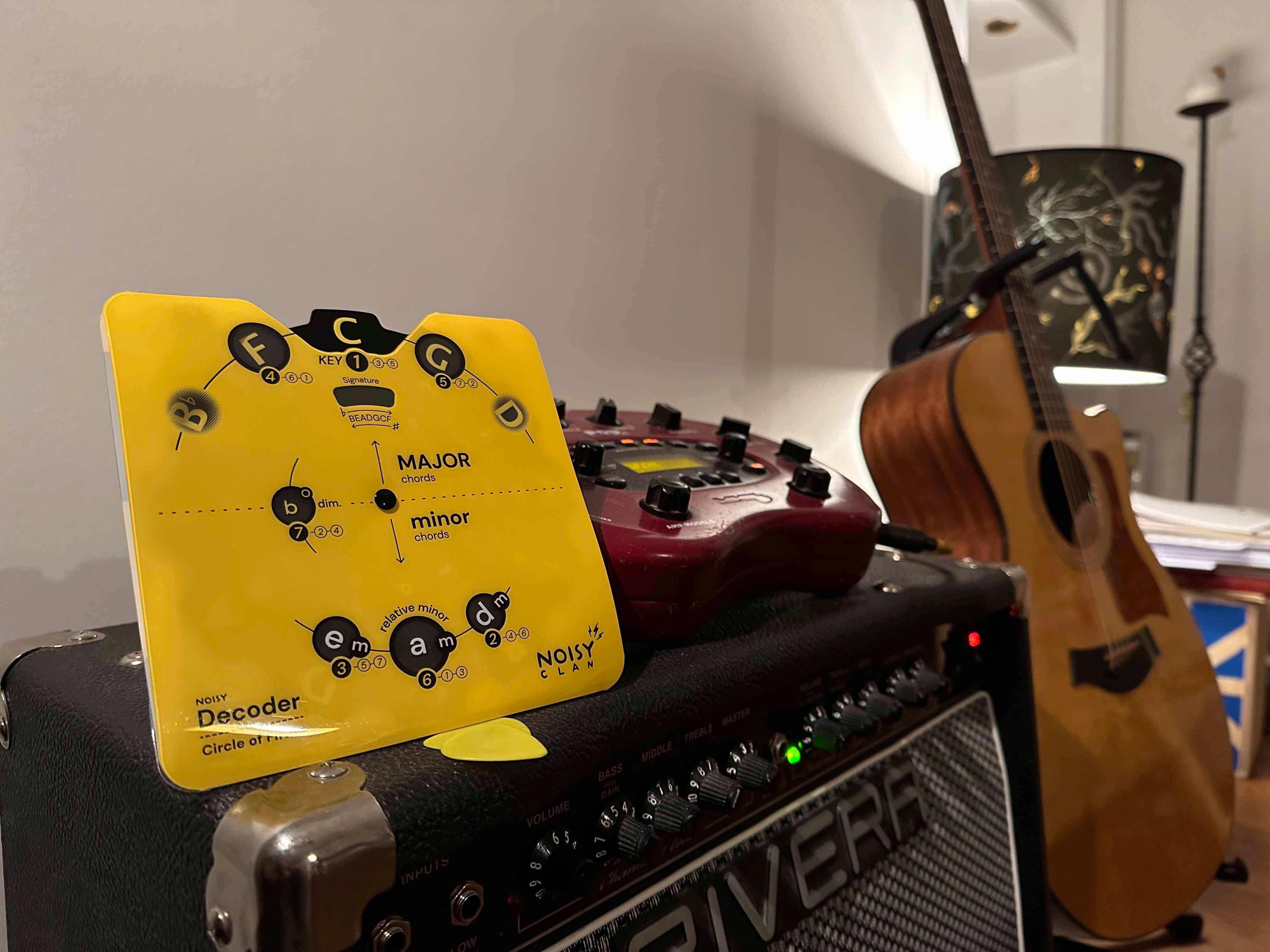 Noisy Clan Decoder Circle of Fifths on cab