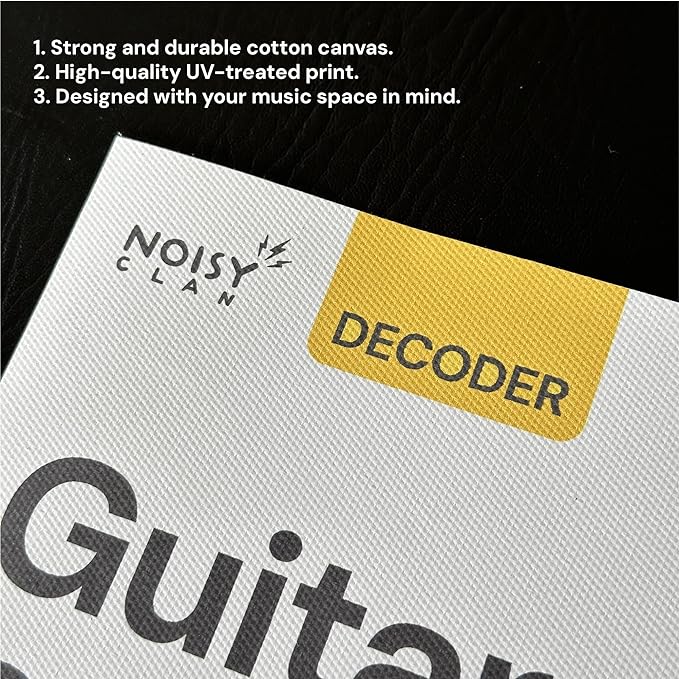 Guitar Chord Poster Noisy Clan