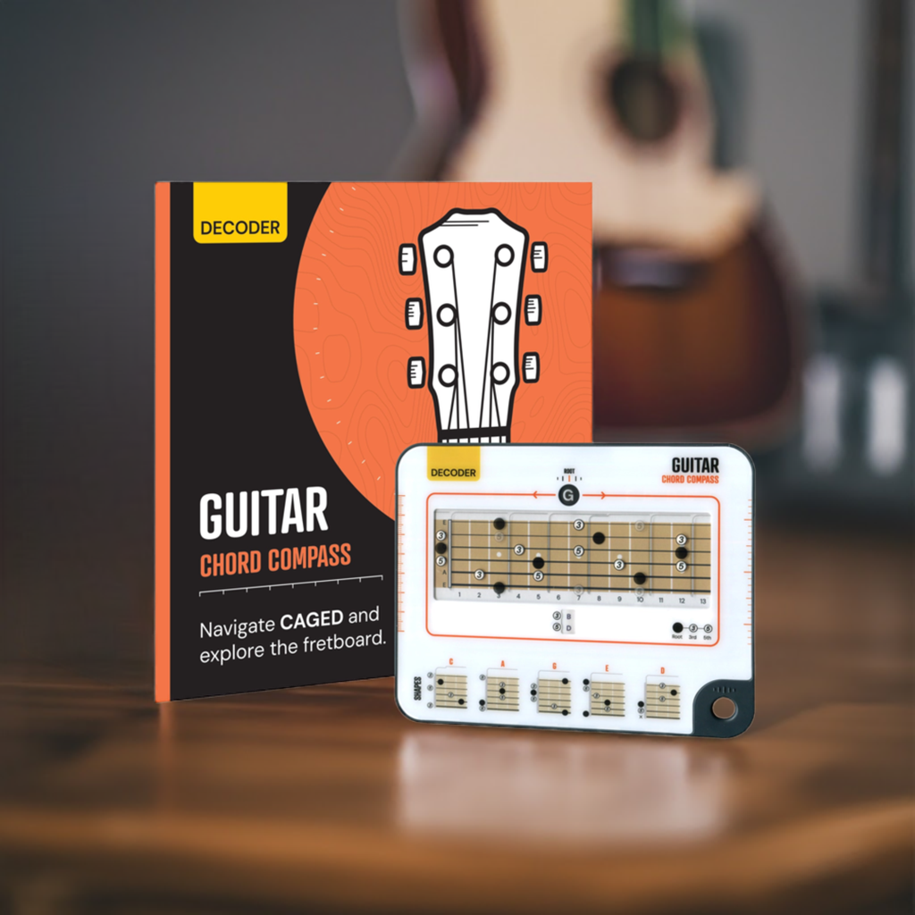 Decoder: Chord Compass for Guitar Noisy Clan