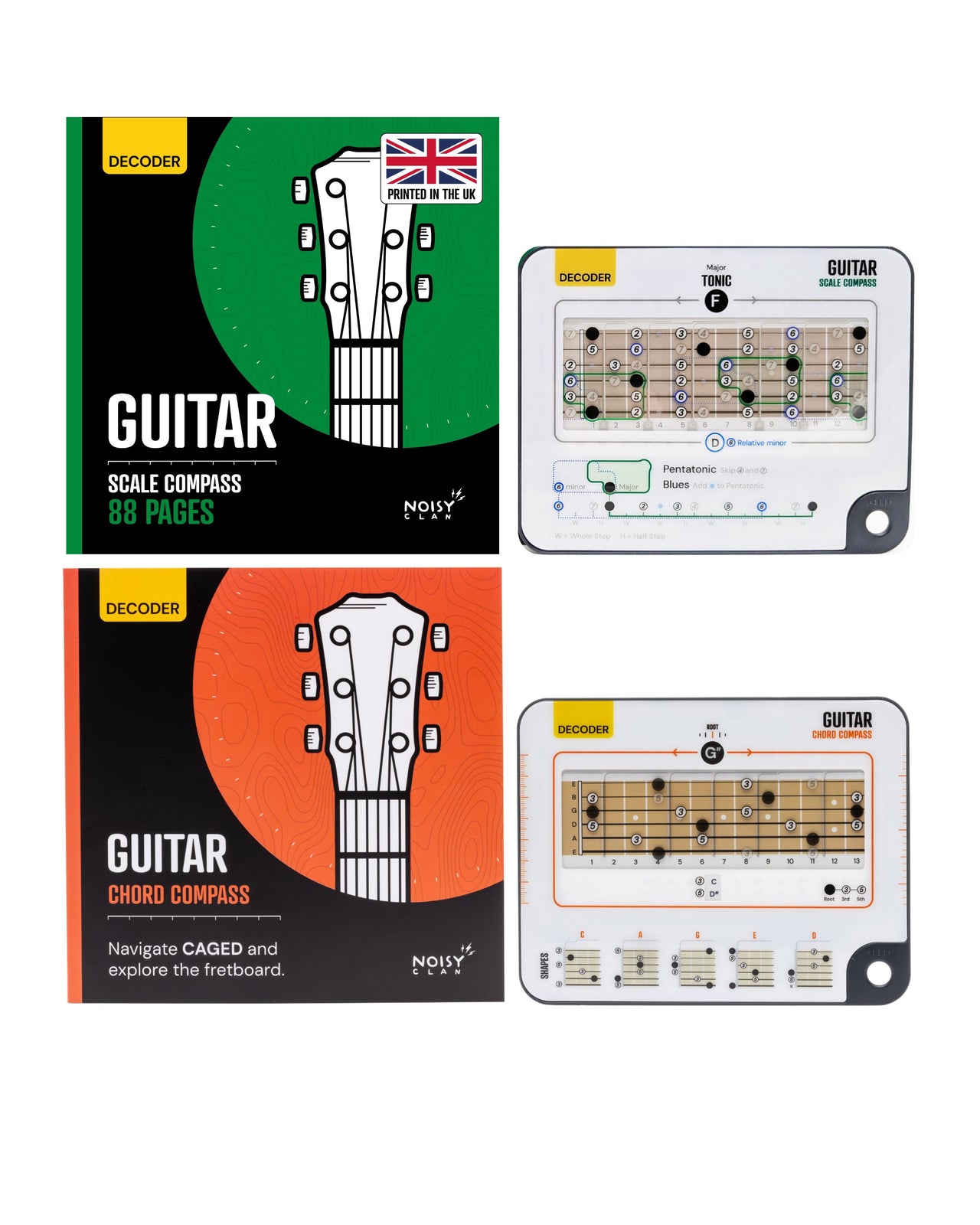 FBM - Guitar Bundle 2 (Chord + Scale Compass) Noisy Clan