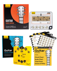 FBM - Guitar Bundle 3 (Cheat Sheet + COF + Chord Compass) Noisy Clan
