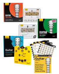 FBM - Guitar Bundle 4 (Cheat Sheets + COF + Scale & Chord Compass) Noisy Clan