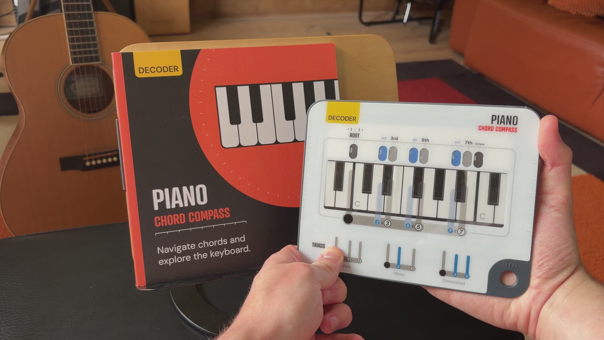 Load video: Piano Chord Compass