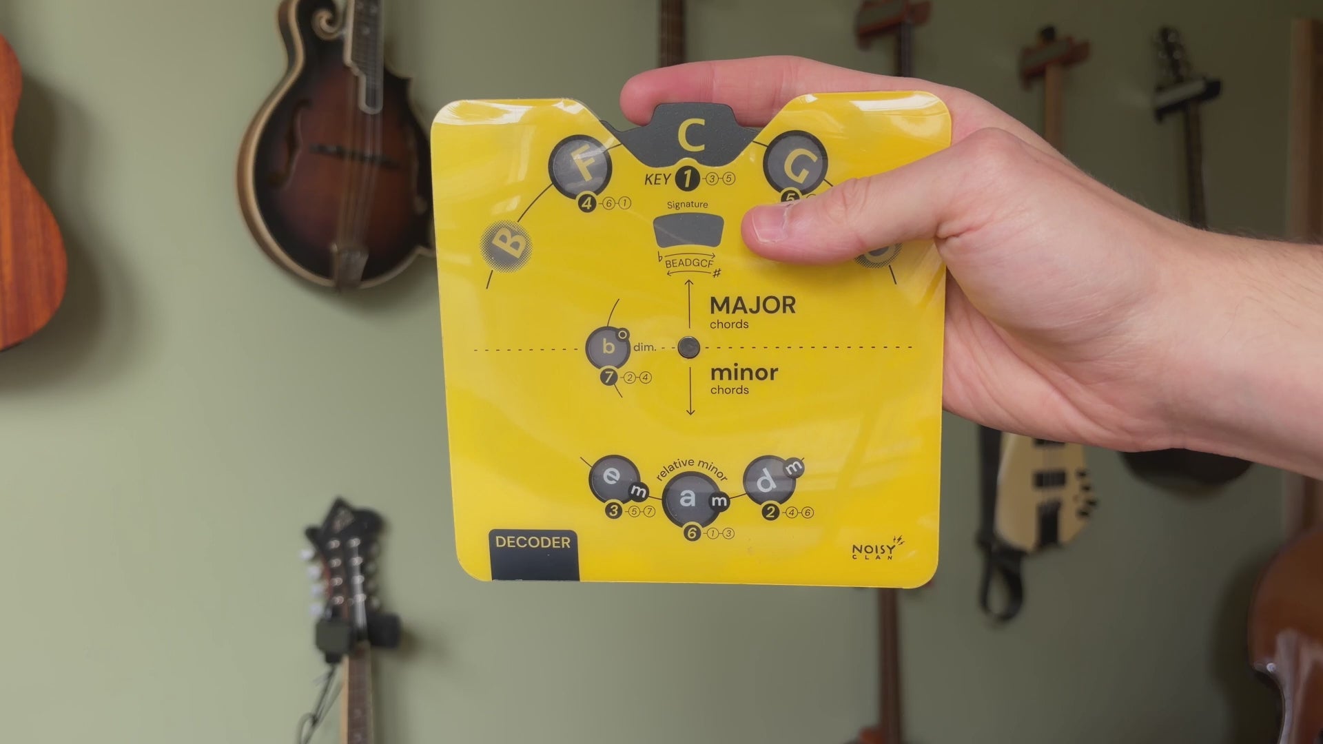 Charger la vidéo: Decoder: Circle of Fifths with Stand